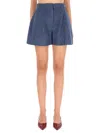 Sportmax Shorts "braiesi" In Blue