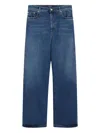 Sportmax Wide-leg Jeans - Midnight Blue In Blue