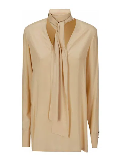 Sportmax Elleni Blouse In Nude & Neutrals