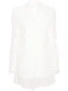 Sportmax Acacia Layered Blazer In White