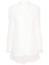 Sportmax Acacia Layered Blazer In White
