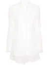 Sportmax Acacia Layered Blazer In White