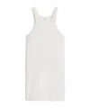 Sportmax Nastie Silk Cotton Tank Top Clothing In White