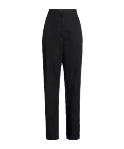Sportmax Simple Straight-leg Pants In Black