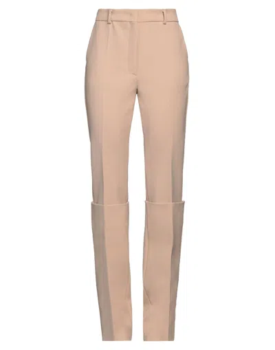 Sportmax Simple Straight-leg Pants In Brown