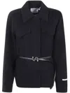 Sportmax Wool Jacket In Black