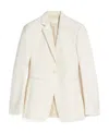Sportmax Single-button Suit Jacket In White