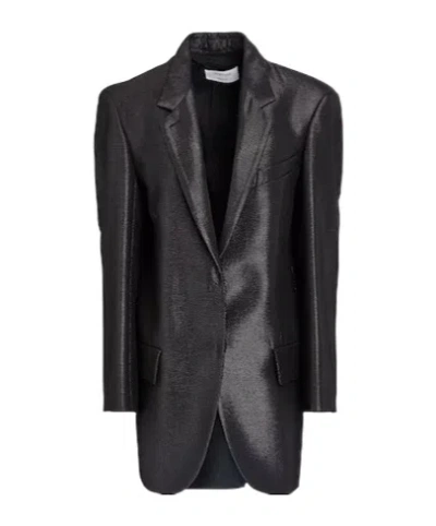 Sportmax Singlebreasted Blazer In Black