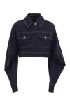 Sportmax Giacca Sir In Denim Blu In Blue