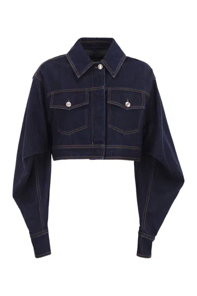 SPORTMAX SPORTMAX SIR - BOXY DENIM JACKET
