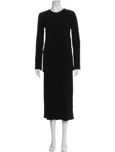 Pre-owned Sportmax Skirt Set In Black