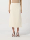 Sportmax Adelfi Midi Skirt In Butter