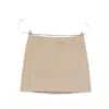 Sportmax Wool-blend Mini Skirt In Neutral