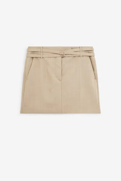 Sportmax Fify Skirt In Brown