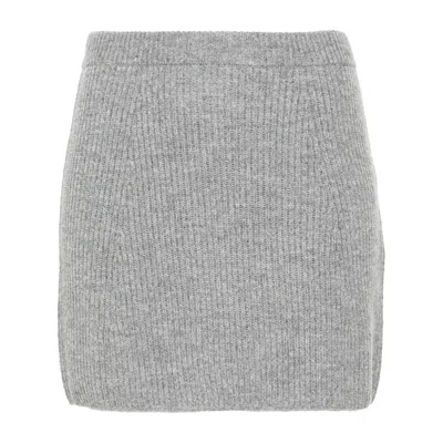 SPORTMAX SKIRTS GRAY