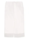 Sportmax Midi Skirts In White