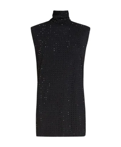 SPORTMAX RHINESTONE-EMBELLISHED DRESS