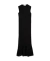 Sportmax Sleeveless Midi Dress In Black