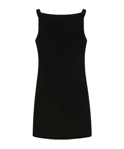 Sportmax Sleeveless Mini Dress In Black