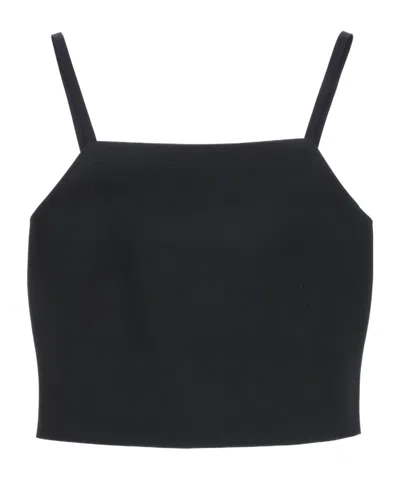 Sportmax Carmine Sleeveless In Black