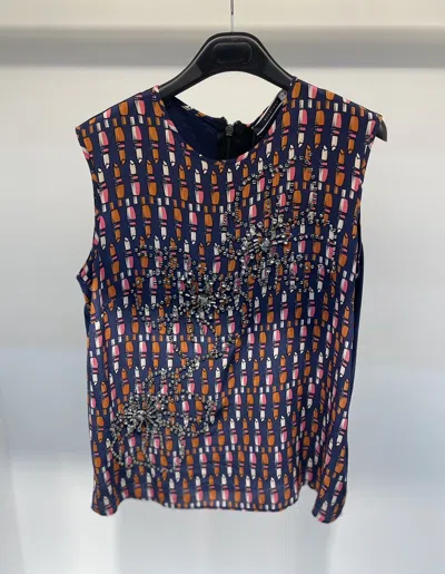 Sportmax Sleeveless T-shirt In Black