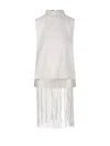 Sportmax Fringe-hem Sleeveless Top