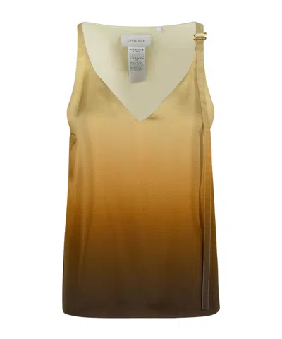Sportmax Sleeveless Vest In Multi