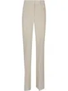 Sportmax Beige Tailored Trousers With Straight Leg Silhouette In Neutral