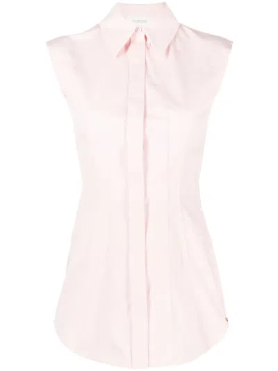 Sportmax Woman Shirt Pink Size 4 Cotton