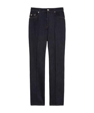 Sportmax Slim-fit Jeans With Flared Hems - Midnightblue In Blue
