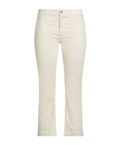 Sportmax Slim-fit Flared Pants In Neutral