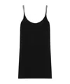 Sportmax Abetone1234 Embellished Cady Slip Dress In Black