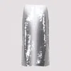 Sportmax Gradient Sequin Pencil Skirt In Black