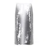 Sportmax Smoke Black Toano Sequined Skirt