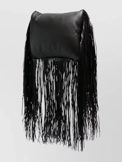 Sportmax Soft Fringes Maxi Shoulder Bag