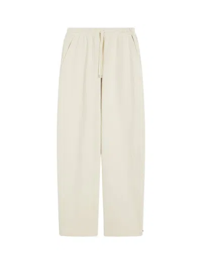 SPORTMAX SOFT, LIGHTWEIGHT FLEECE PANTS - IVORY