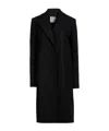 Sportmax Solid Color Coats In Black