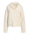Sportmax Solid Color Knit Coat In White