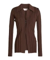 Sportmax Solid Lightweight Knit Sweater In Red