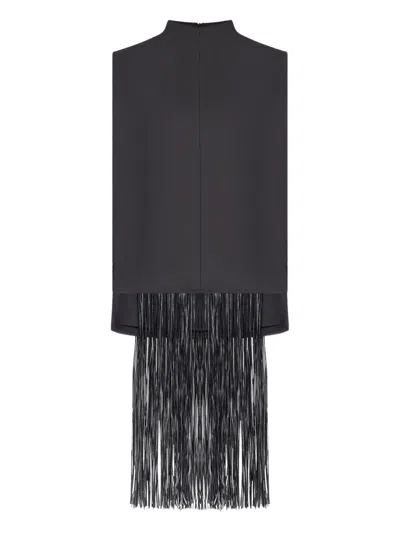 SPORTMAX SORAIA FRINGED SLEEVELESS TOP
