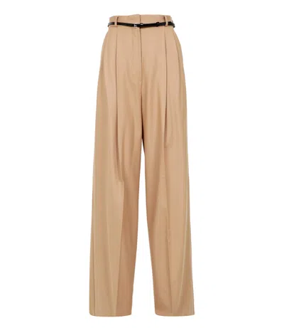 Sportmax Sport Max Trousers Camel In Brown