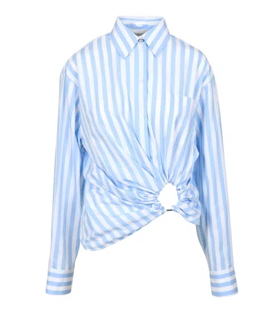 Sportmax Sport Max Shirts White+light Blue