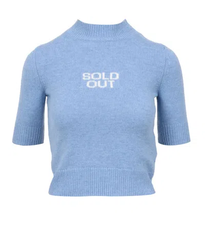 Sportmax Sport Max Sweaters Light Blue