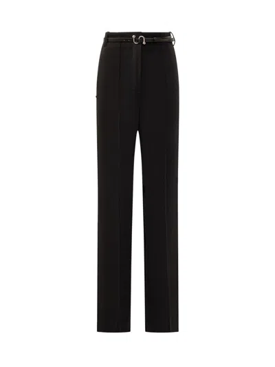 Sportmax Black High Waist Pants