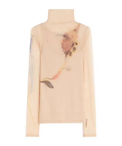 Sportmax Spsnerine Long-sleeve T-shirt In Pink