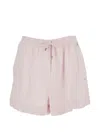 Sportmax Drawstring Shorts In Pink