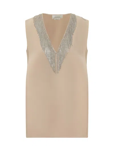 Sportmax Spxfaglia Stretch Top In White
