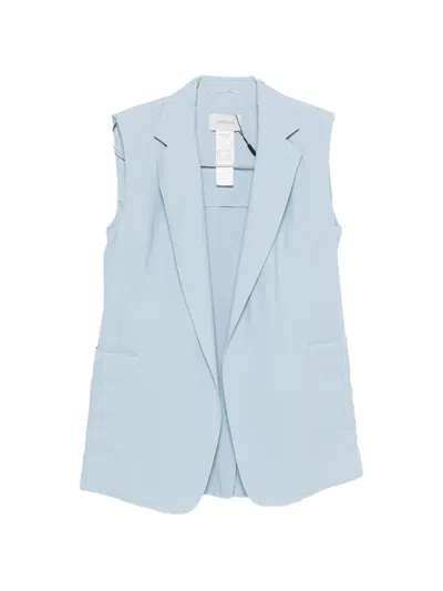 Sportmax Maggio Tailored Vest Sleeveless Lapel Design In Multi