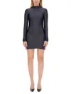 Sportmax Stiria Long Sleeve Drees In Black