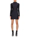 Sportmax Stiria Long Sleeve Drees In Black